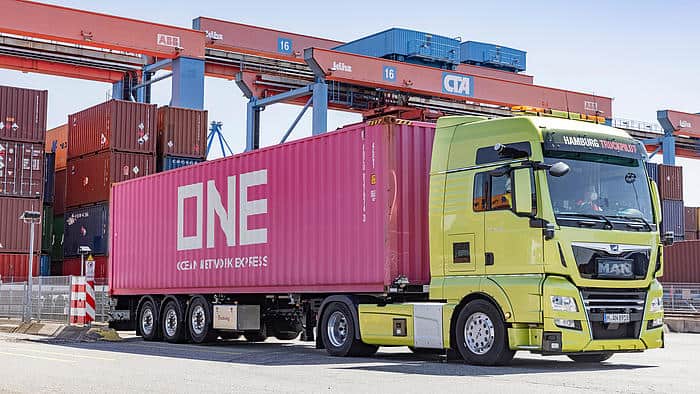 HHLA successfully tests self-driving truck at Container Terminal Altenwerder