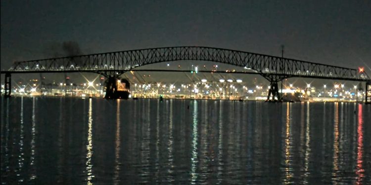 Baltimore’s Francis Scott Key Bridge collapses after collision with container ship