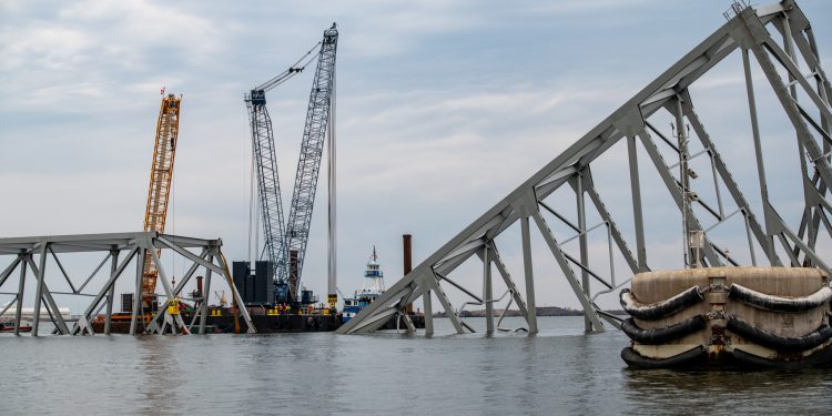 Port of Baltimore establishes temporary alternate channel following bridge collapse