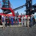 Taylor Machine Works delivers five battery electric top handlers to Yusen Terminals