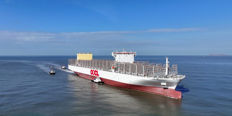 OOCL names first 16,000 teu container vessel as part of new series
