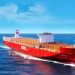 PIL names fourth dual-fuel 14,000 teu LNG container vessel as Kota Embun
