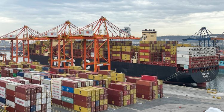 Baltic Container Terminal welcomes new MSC Brittania Ocean Service