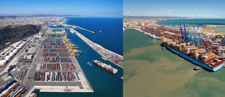 APMT Barcelona and Valencia join Portchain Connect Network