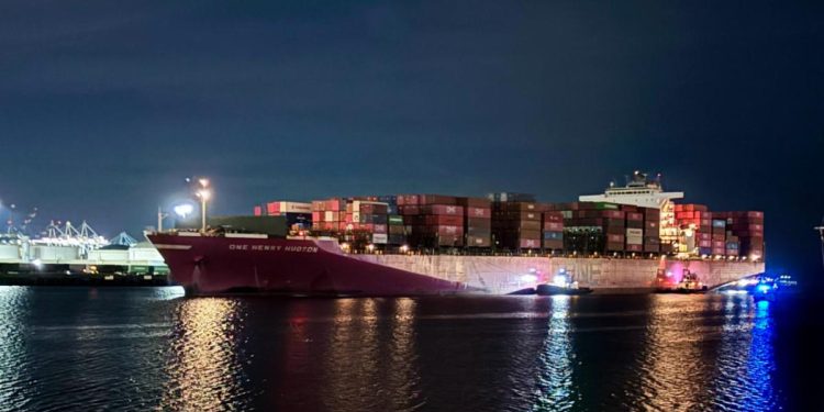 General Average declared for ONE Henry Hudson