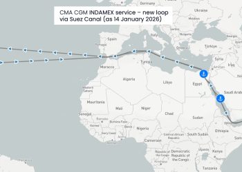 Container shipping’s return to Red Sea grows closer with CMA CGM’s new full-loop service via Suez Canal