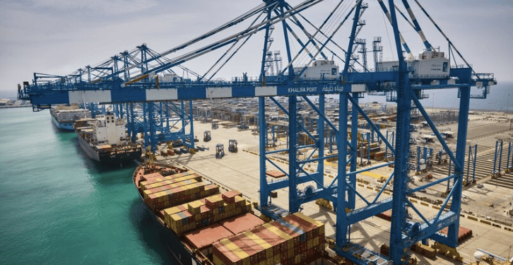 AD Ports Group KEZAD land sale Khalifa Port