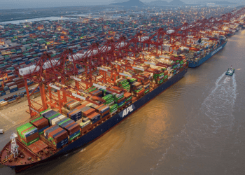 Shanghai Port 2025 container throughput